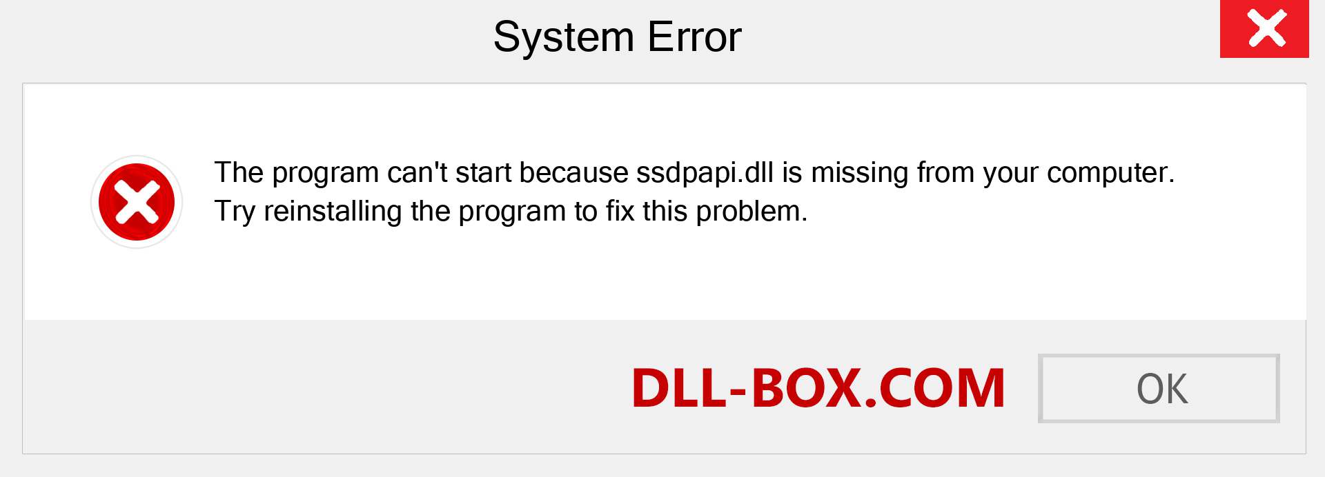  ssdpapi.dll file is missing?. Download for Windows 7, 8, 10 - Fix  ssdpapi dll Missing Error on Windows, photos, images